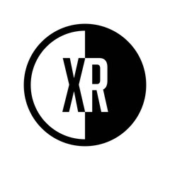 INITIAL CIRCLE HALF LOGO XR