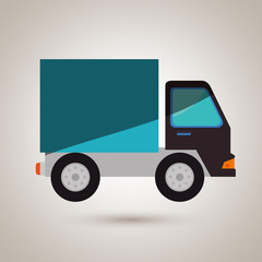 truck isolated design 