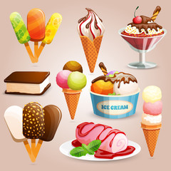 Ice cream set