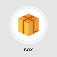 Cartoon Box flat icon