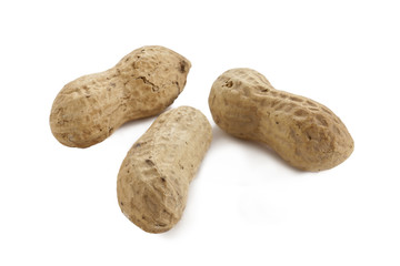 three pieces peanuts