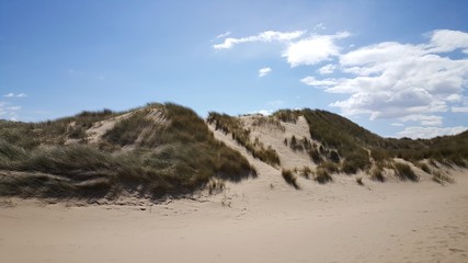 Fototapeta na wymiar Formby dunes de sable
