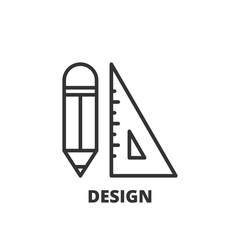 Line icon. Design