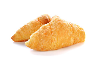 Mini Croissant isolated on white background