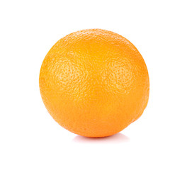 Orange fruit isolated on white background