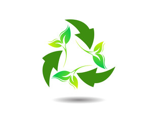 Fototapeta premium Organic Recycle