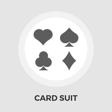Card suit Vector Flat Icon