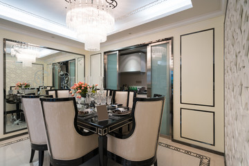 luxury dining room