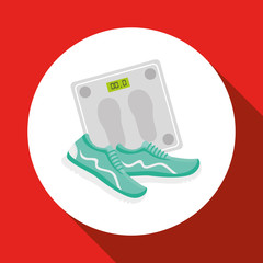 Healthy lifestyle design, fitness and bodybuilding concept