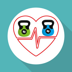 Healthy lifestyle design, fitness and bodybuilding concept