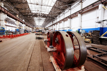 Production of metal structures on the plant