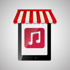 App design. technology illustration. social media concept