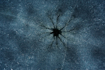 Blue ice texture cold relief