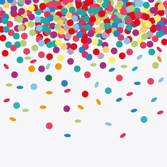 Happy birthday design. confetti icon. celebration concept