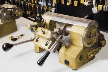 Key copying machine