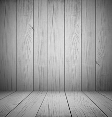 Grey wood room texture background