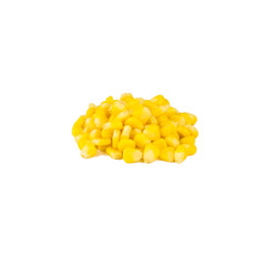 Fototapeta premium Seed corn isolated on white background