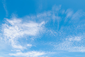 Obraz premium Blue sky background.