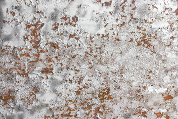 Rusty metal panel