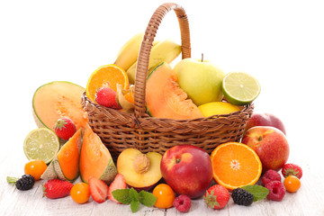 assorted fruits