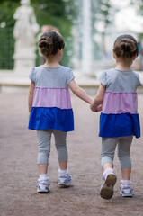 Obraz premium Beautiful twins