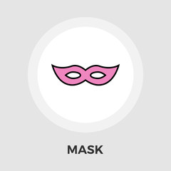 Mask vector flat icon