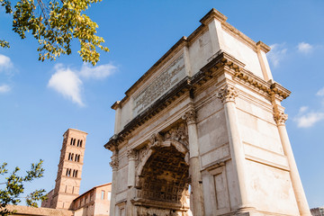 Arch of Titus. Roman Forum