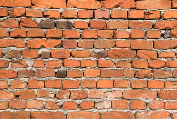 Obraz premium Old vintage brick wall background. Brick wall texture.