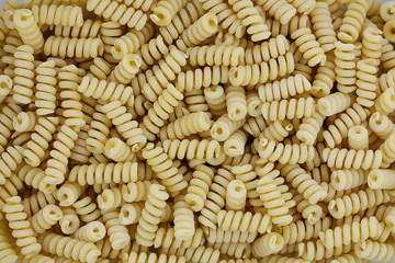 Spiral pasta, macaroni
