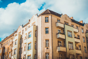 Fototapeta premium orange building