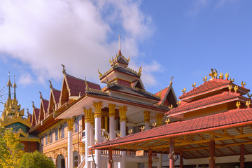 Wat Wang Wiwekaram, most revered Buddhist temple in Sangkhla Bur
