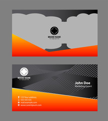 Vector business card
