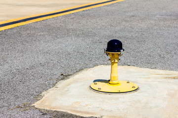 Ground side lamp taxiway