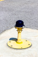 Ground side lamp taxiway