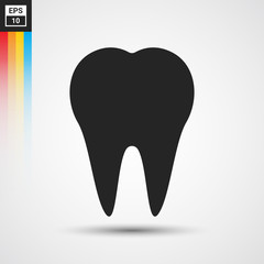 Tooth icon - Vector