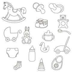 doodle toy icons