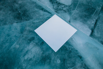 Mirror on pure ice