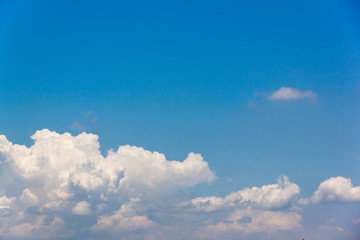 Fototapeta na wymiar Cloud in nature summer season