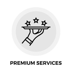 Premium Services Line Icon
