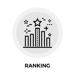Ranking Line Icon