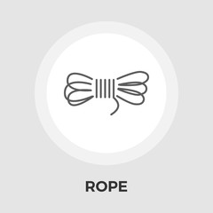 Rope vector flat icon