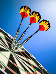 Right on target