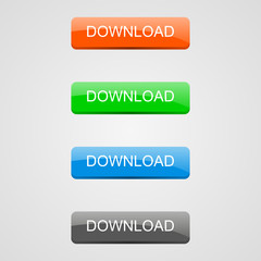 Set of download buttons