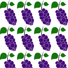 background of the grape branches