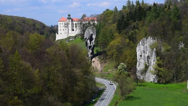 Castle Pieskowa Skala near Krakow, Poland