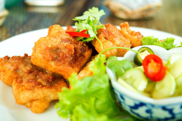 Minced pork toast