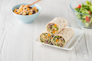 Vegan Quinoa Wraps