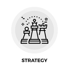 Strategy Line Icon