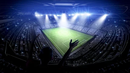 Deurstickers Stadium © efks