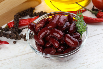 Canned kidney bean
